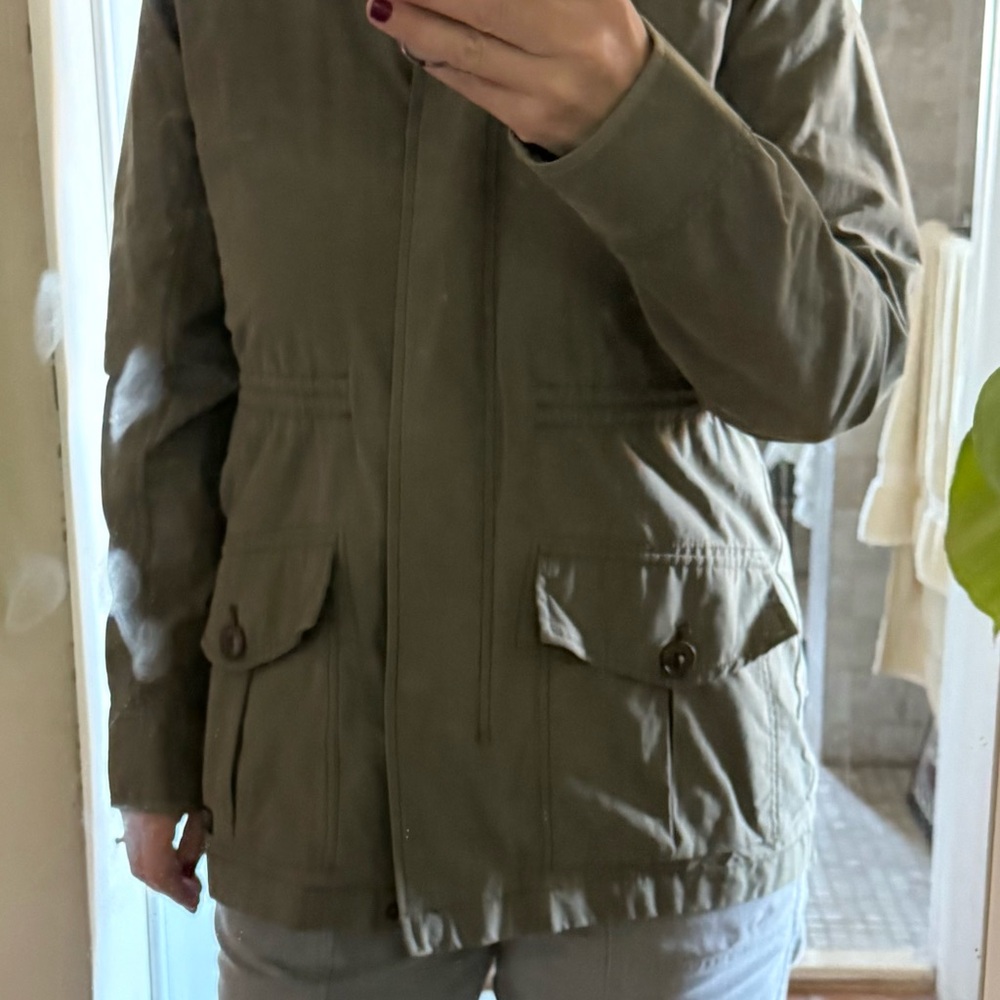 Spring Green Light Jacket With Removable Liner - image 3